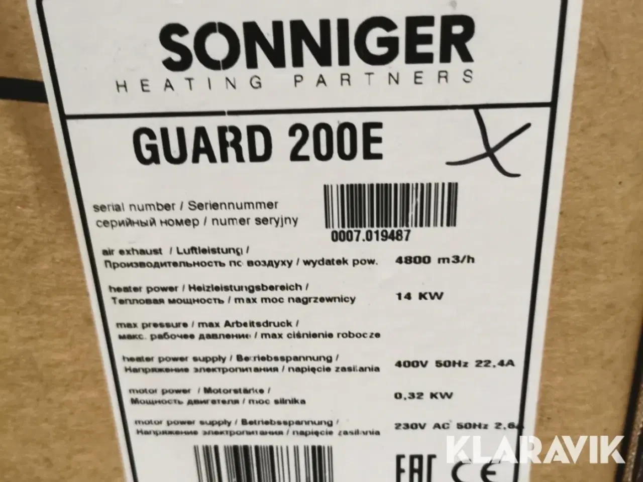 Billede 4 - Varmetæppe Sonniger Guard 200E