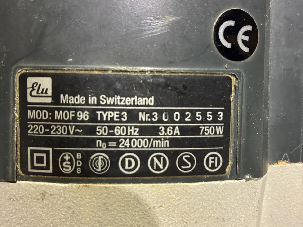 Billede 1 - Elo overfræser