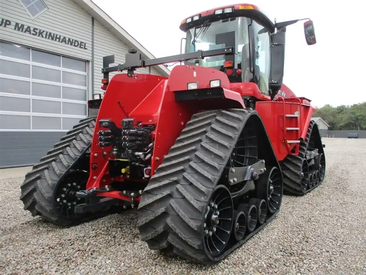 Billede 18 - Case IH Quadtrac 470 med 1000omd PTO & 30tommer / 76cm bånd på. GPS anlæg.