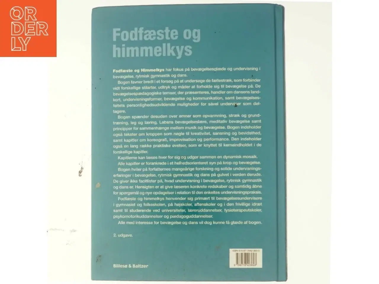 Billede 3 - Fodfæste og himmelkys : undervisningsbog i bevægelse, rytmisk gymnastik og dans af Helle Winther (f. 1962-04-23) (Bog)