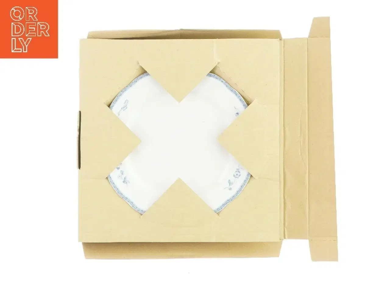 Billede 2 - Lille og stor tallerken sæt fra Firkløveren (str. Ø: 22 og Ø: 20 cm)