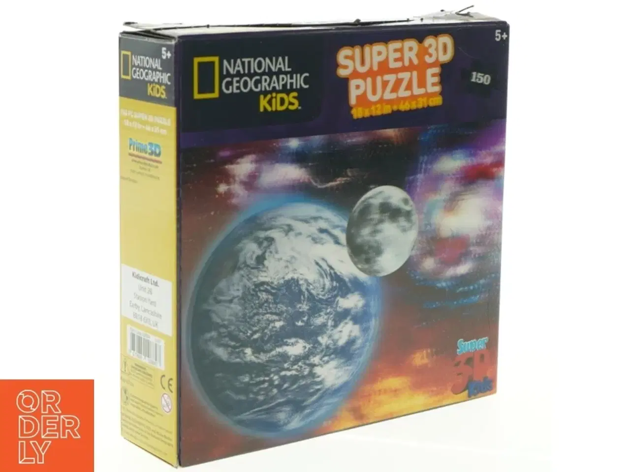 Billede 1 - National Geographic Kids 3D Puslespil (str. 46 x 31 cm)