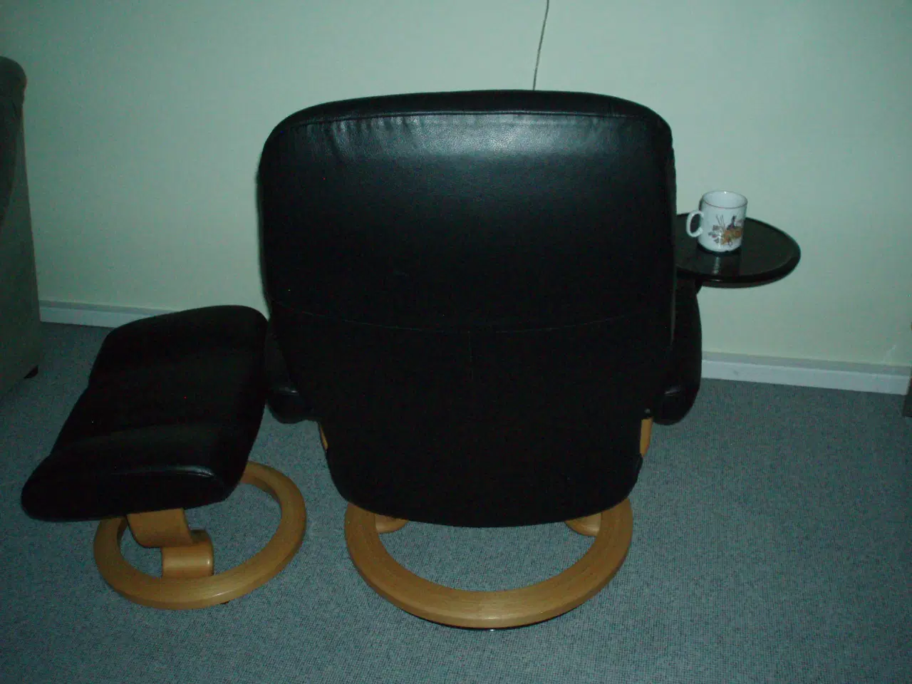 Billede 3 - Velholdt Stressless lænestol m. fodskammel