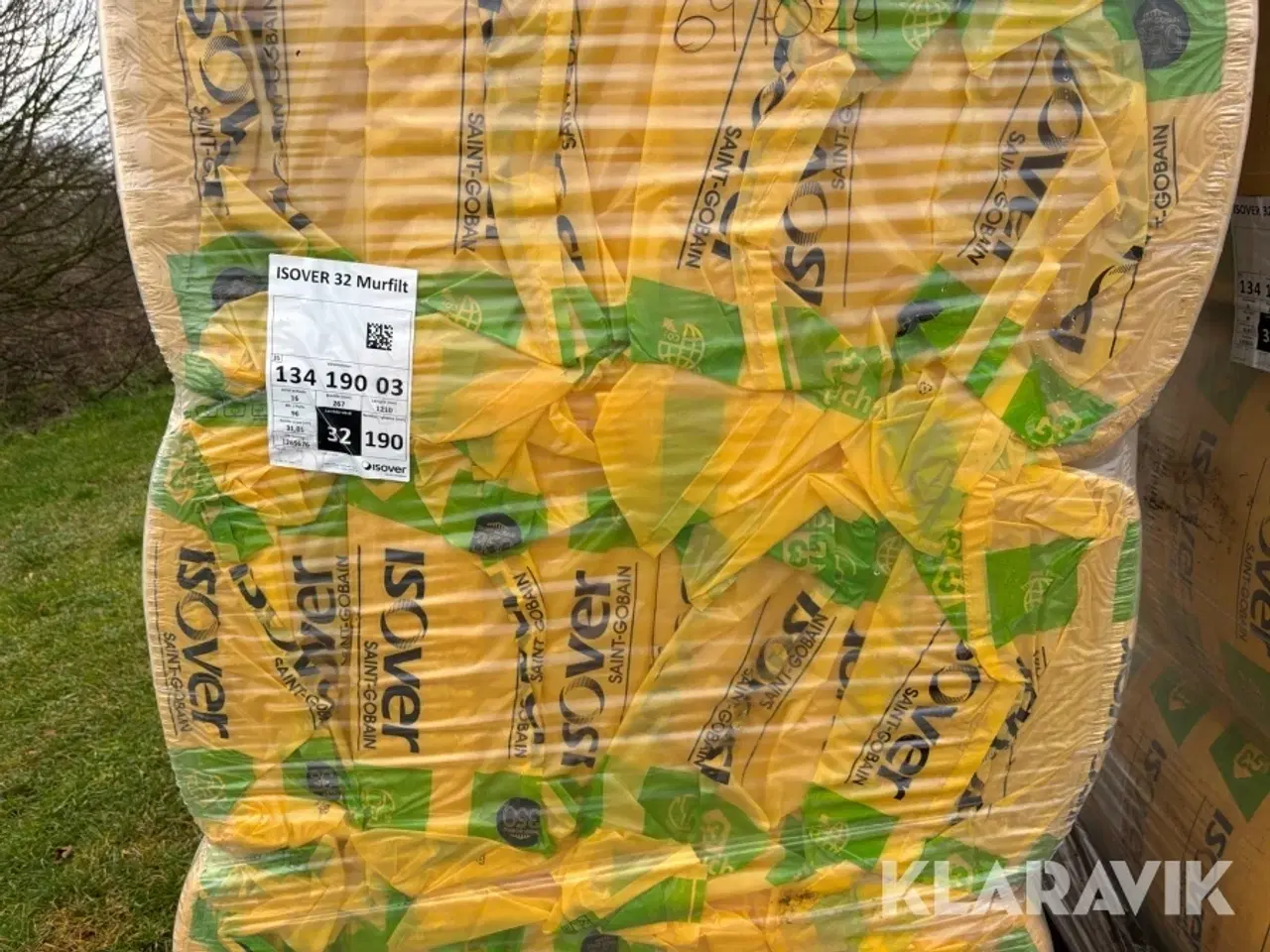 Billede 11 - Isolering Isover Murfilt - 2 paller af 31.01kvm