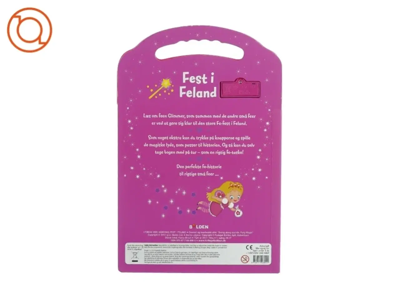 Billede 3 - Fest i feland, en bærbar bog med 4 magiske lyde fra bog