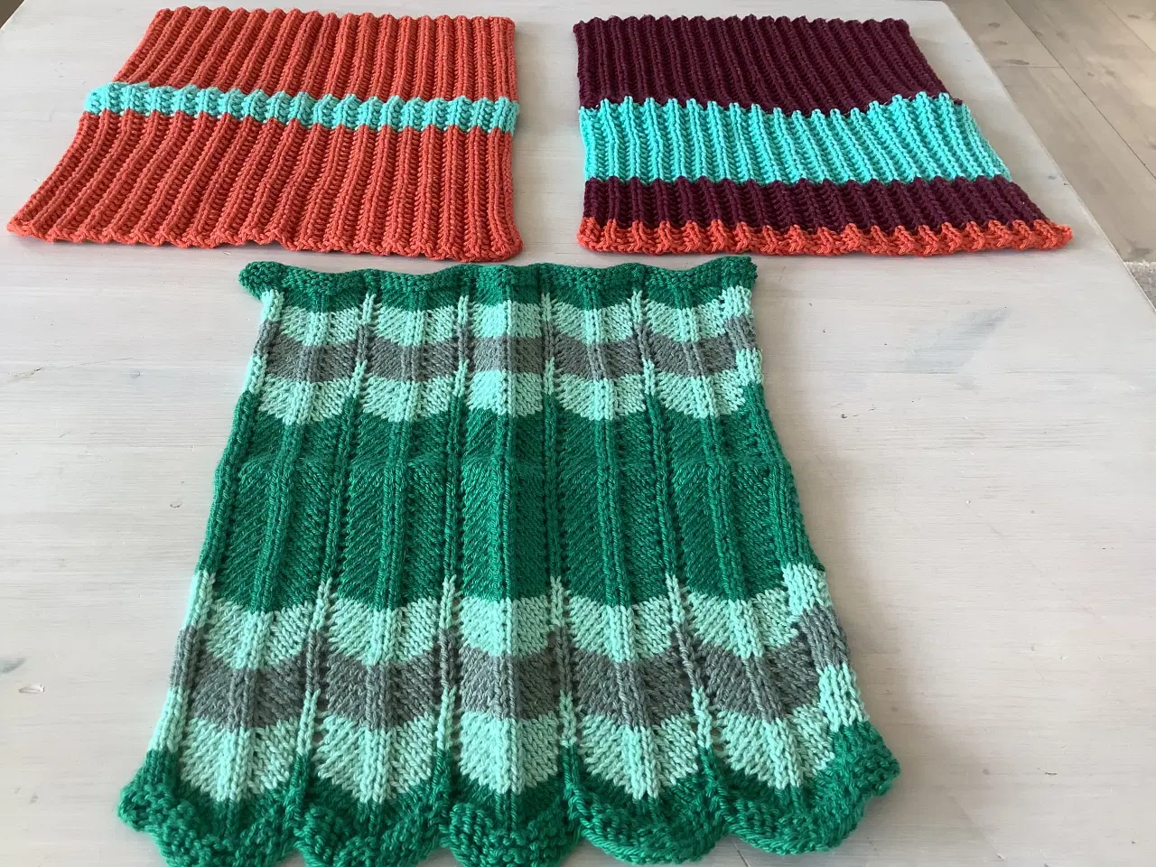 Billede 4 - Karklude i forskellige farver og størrelser