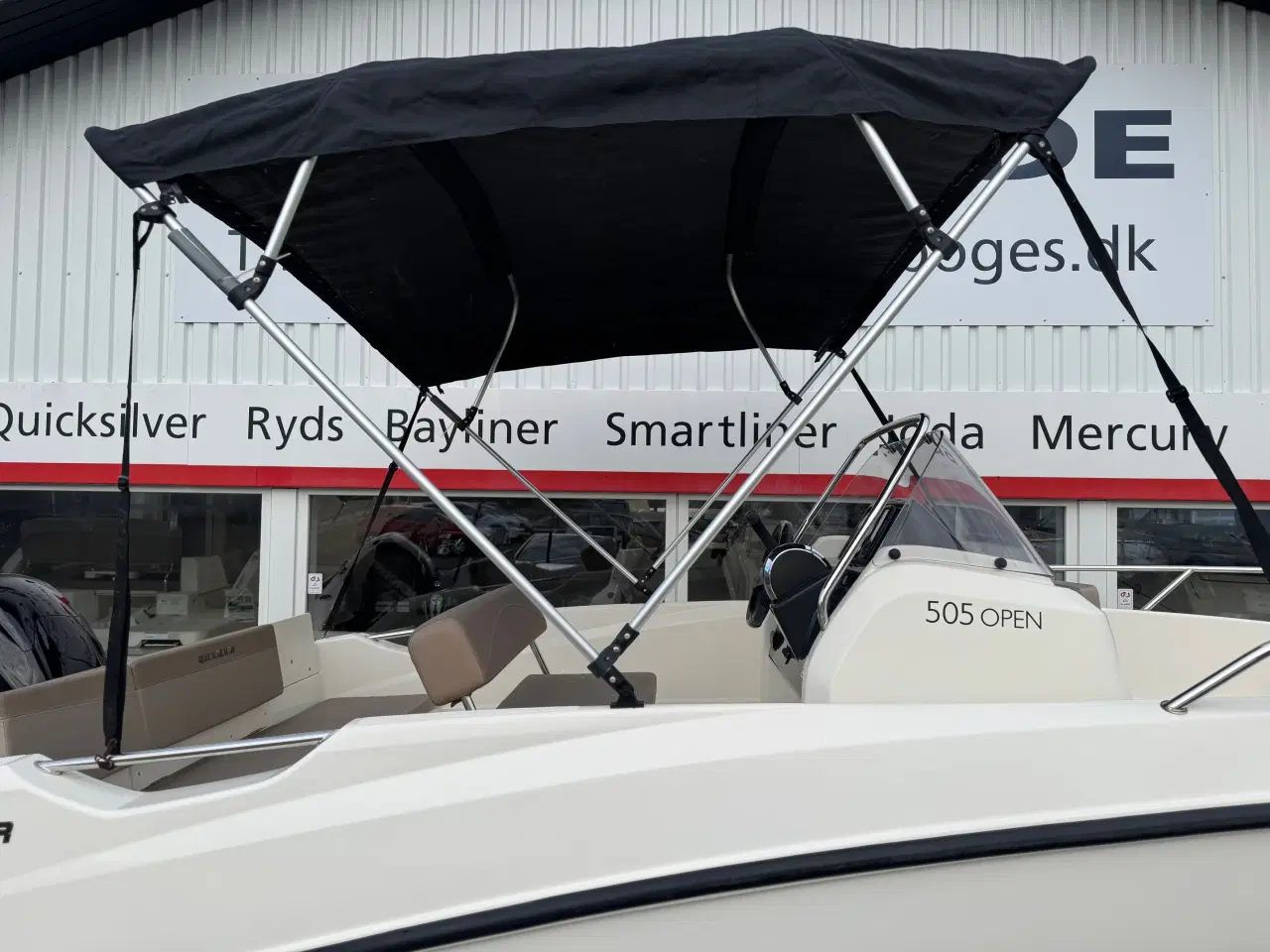 Billede 9 - Activ 505 Open med F60 Mercury-EFI 4 takt og 1000 kg Brenderup trailer.