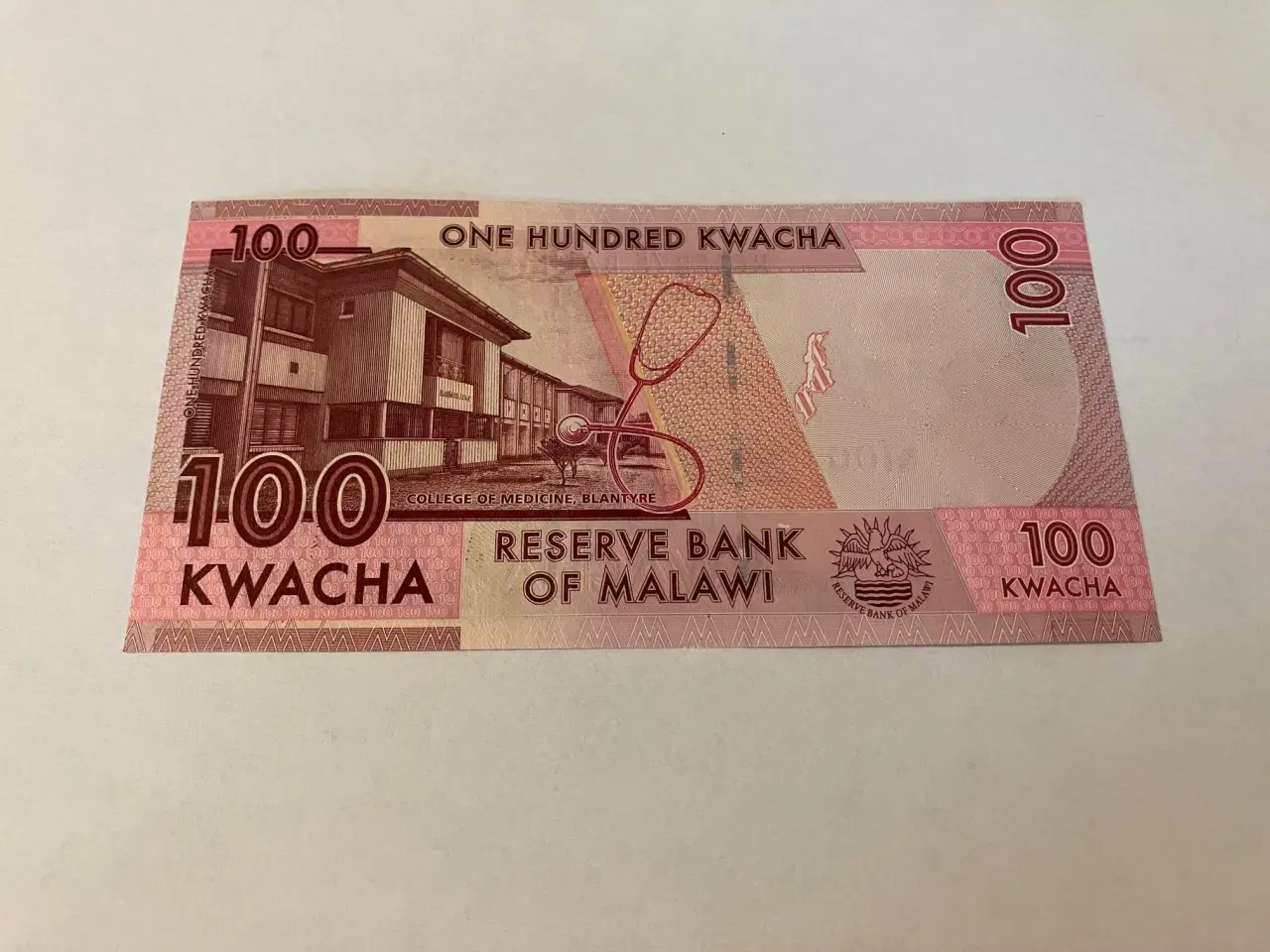 Billede 2 - 100 Kwacha Malawi