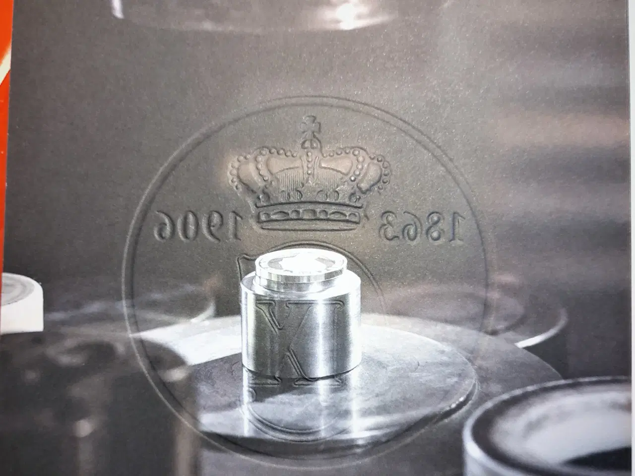 Billede 7 - DET KGL MØNTSÆT 2014 Med Christian IX  Monogram