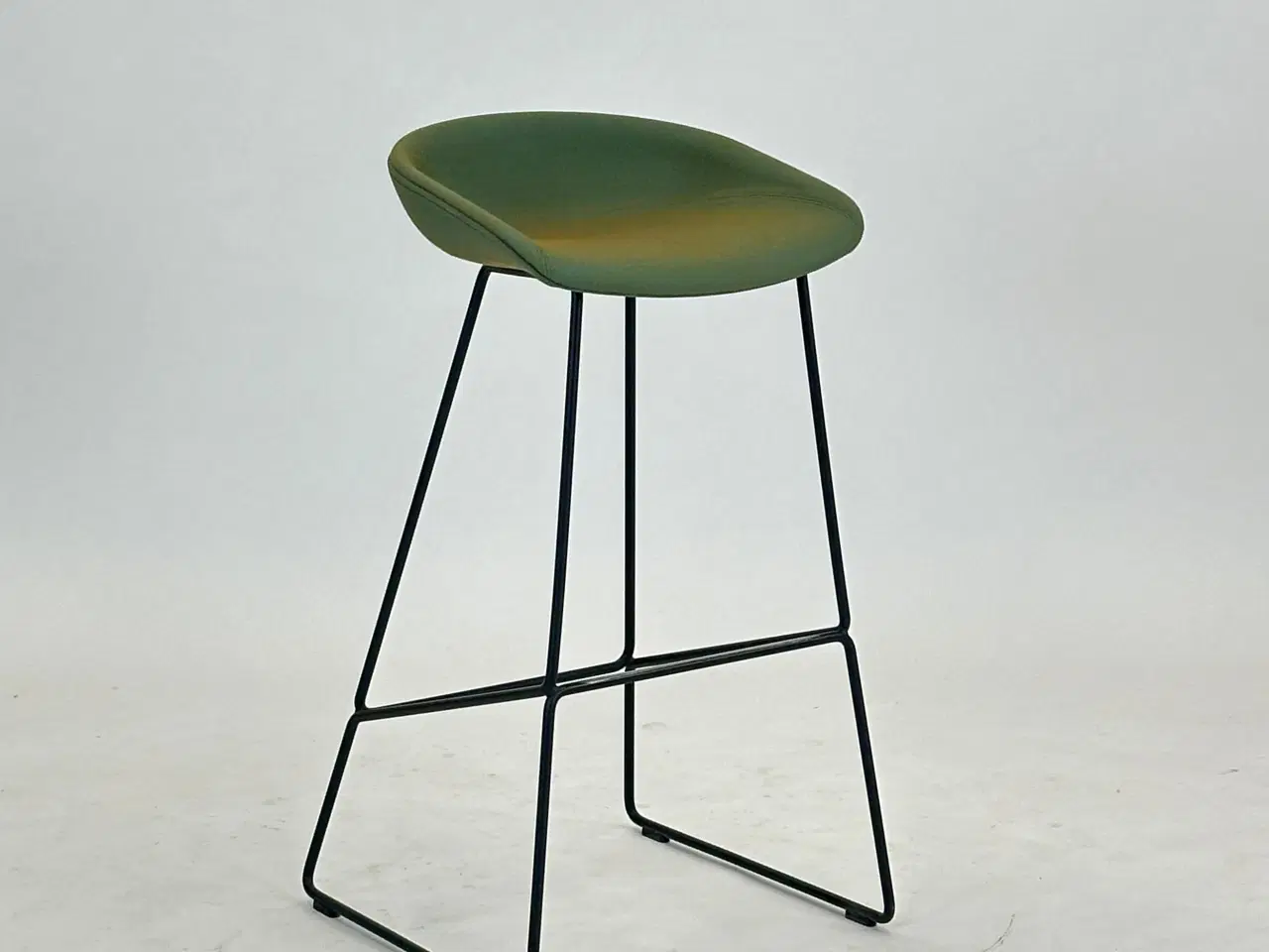 Billede 1 - HAY About A Stool - AAS 38 Barstol Grøn/Gul