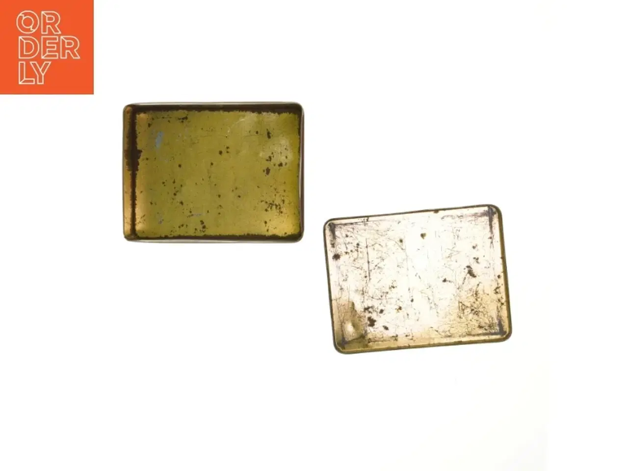 Billede 3 - Vintage metal opbevaringsdåse (str. 17x13 cm)