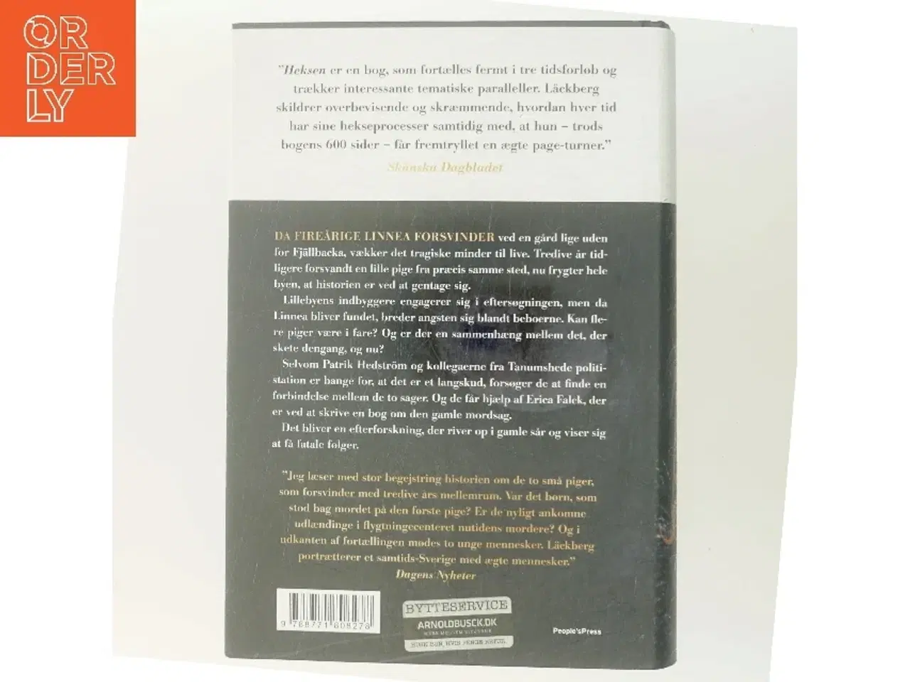 Billede 3 - Heksen : kriminalroman af Camilla Läckberg (Bog)