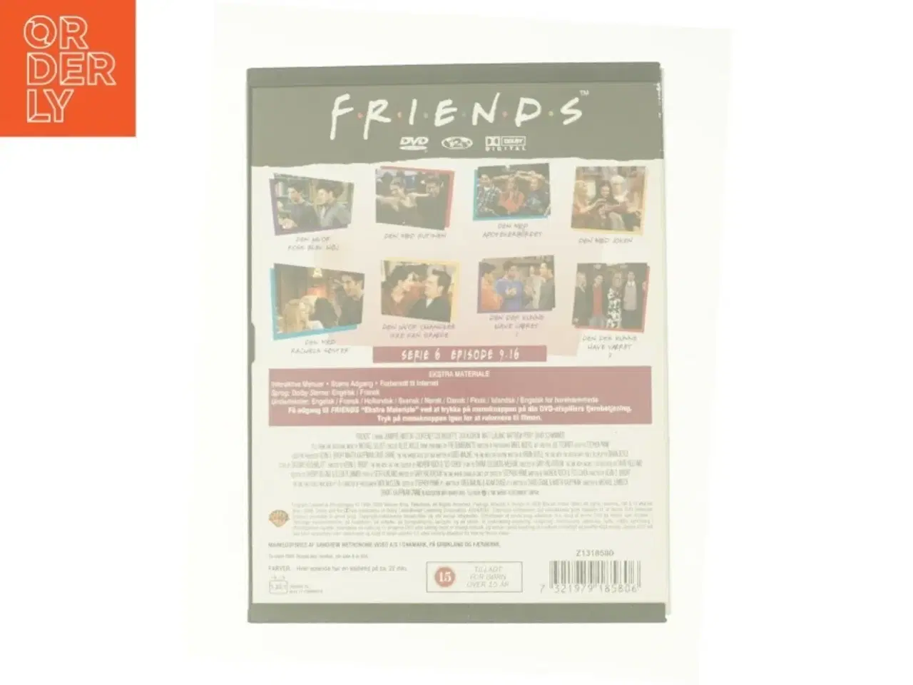 Billede 3 - Friends - sæson 6, episode 9-16 fra DVD