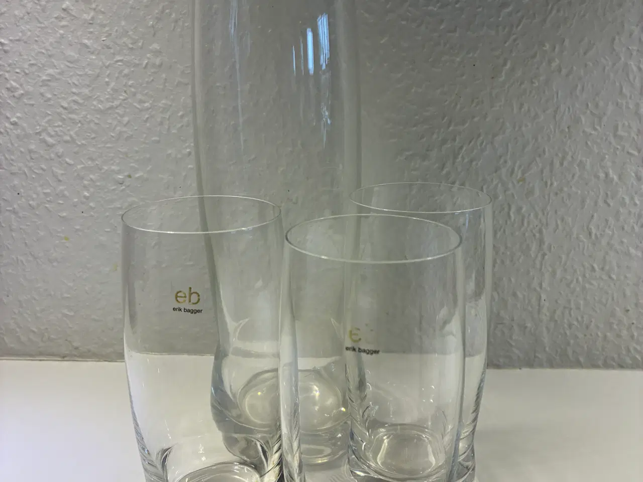 Billede 2 - Erik bagger vandglas 13 stk og vandkaraffet