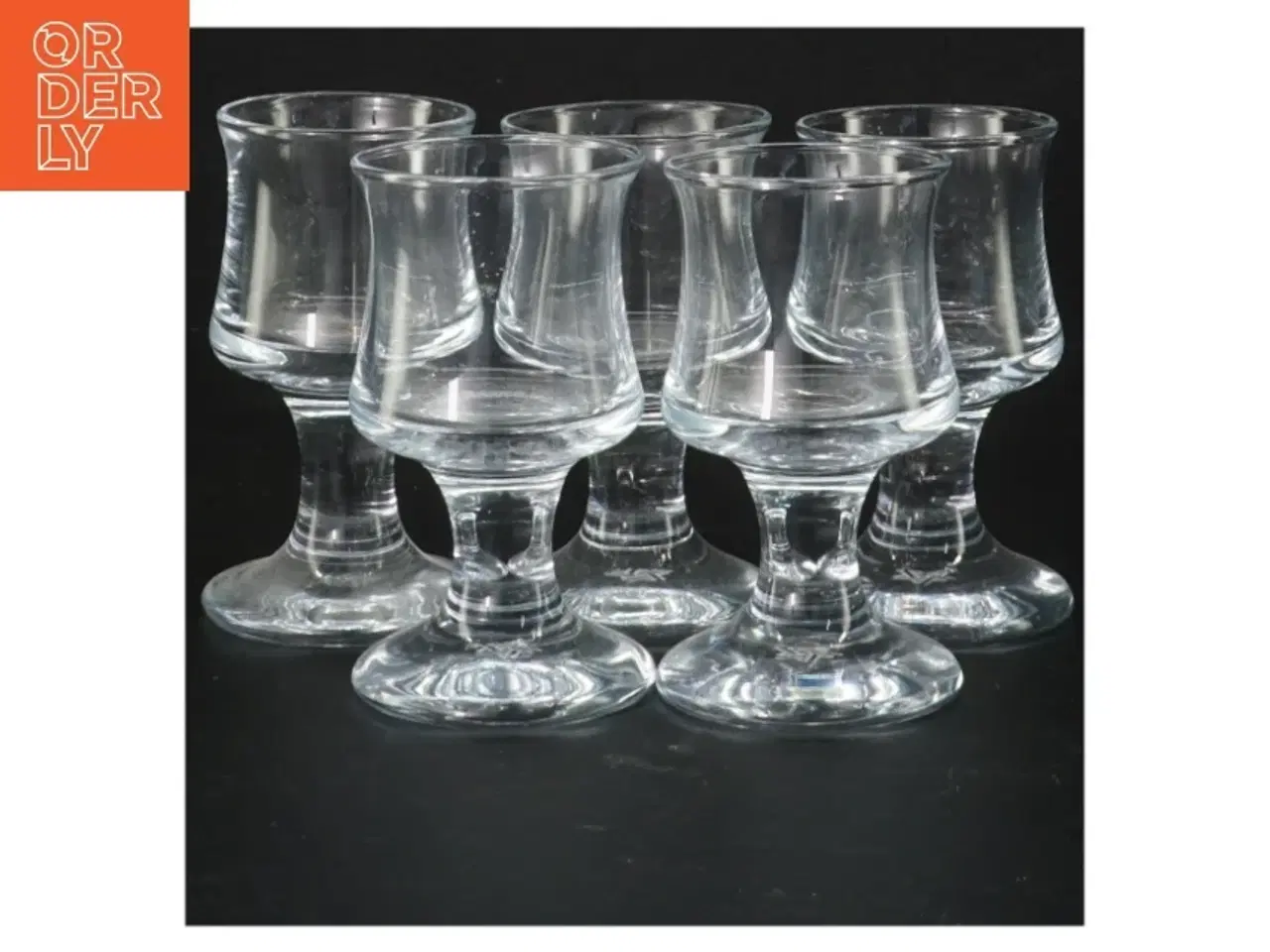 Billede 1 - Sæt af 5 glas (str. 10 cm. 5 styk)