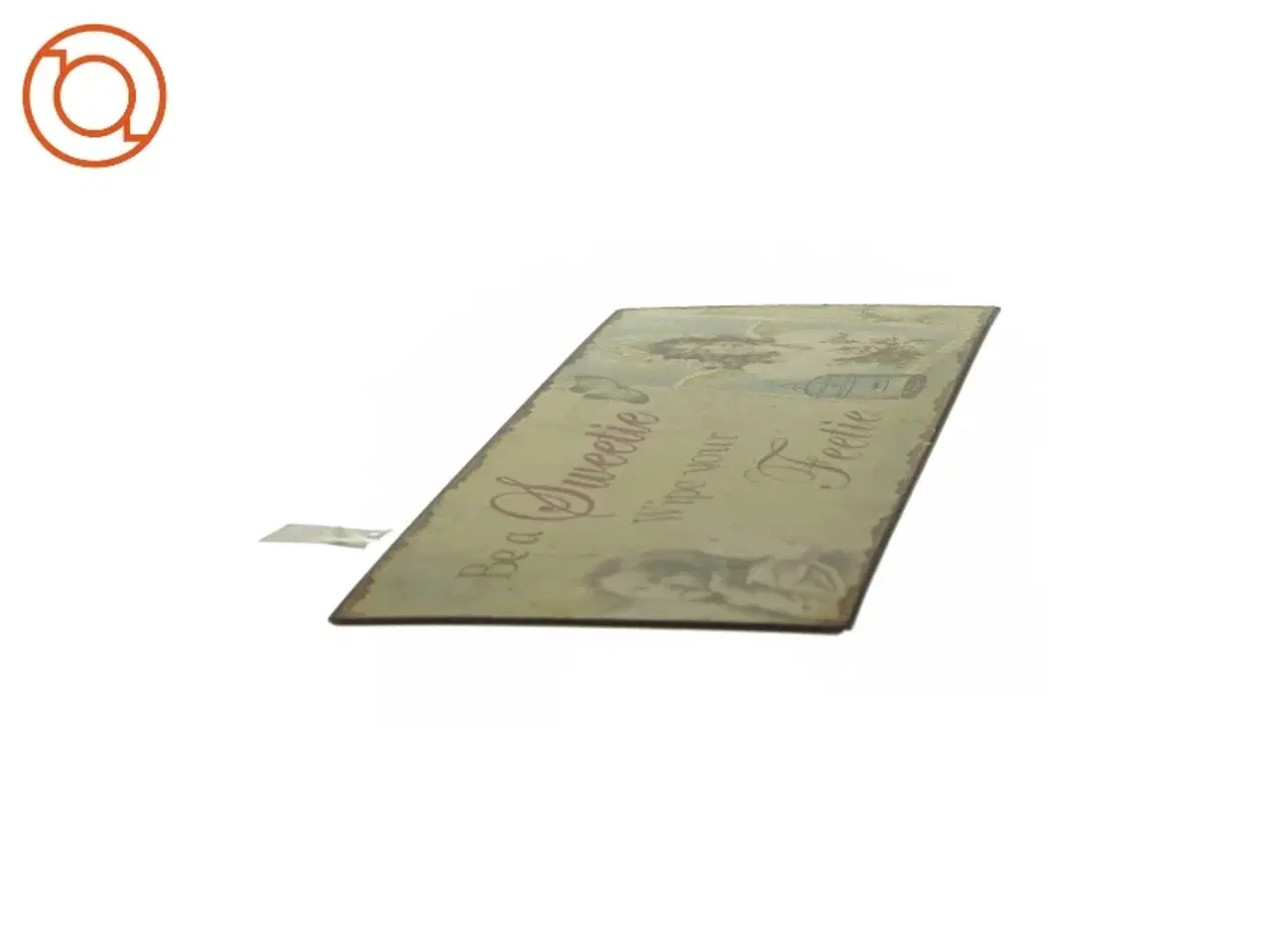 Billede 3 - Metal skilt (str. LB:40X15cm)