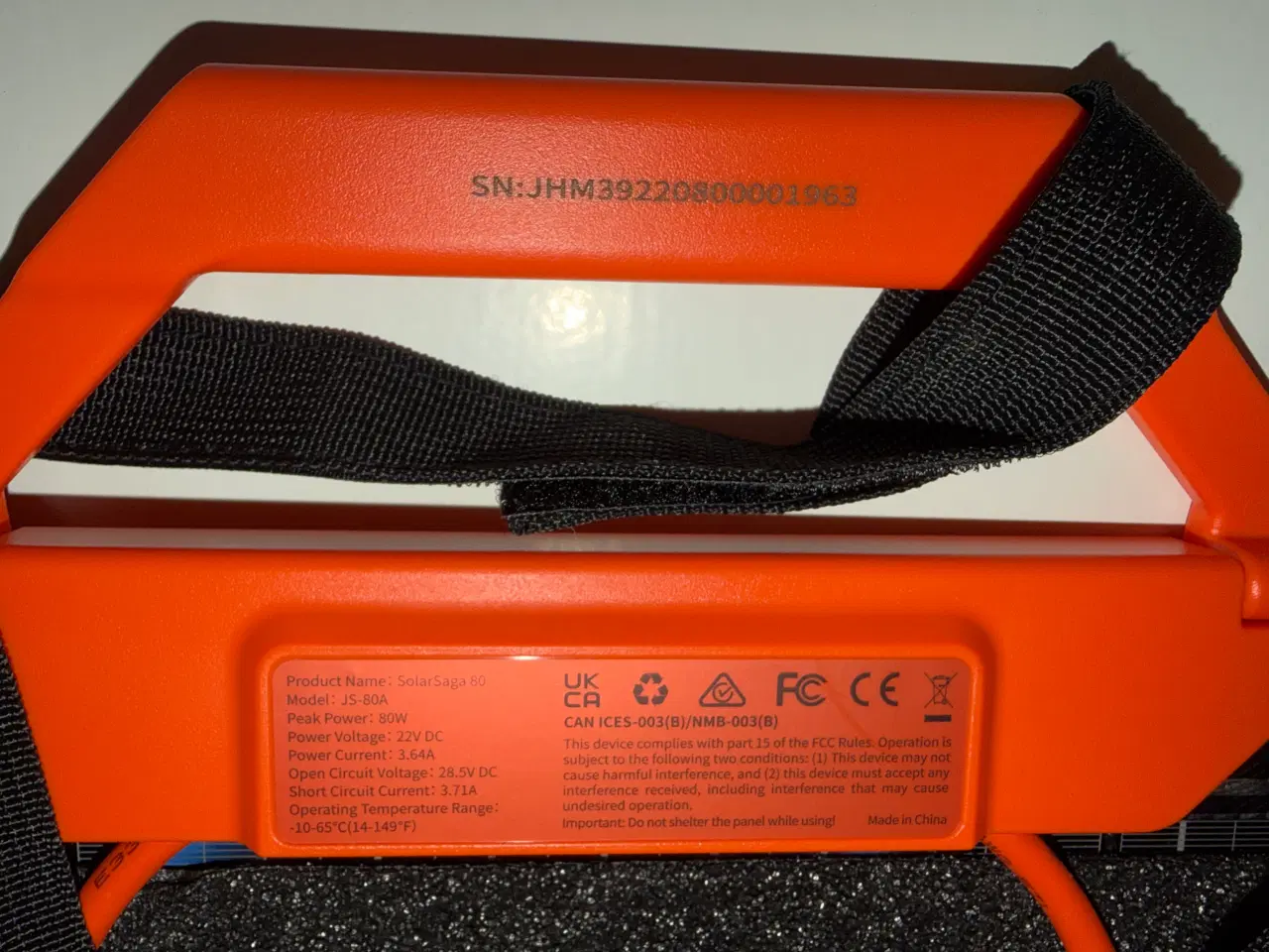 Billede 5 - Jackery SolarSaga 80W Solpanel 