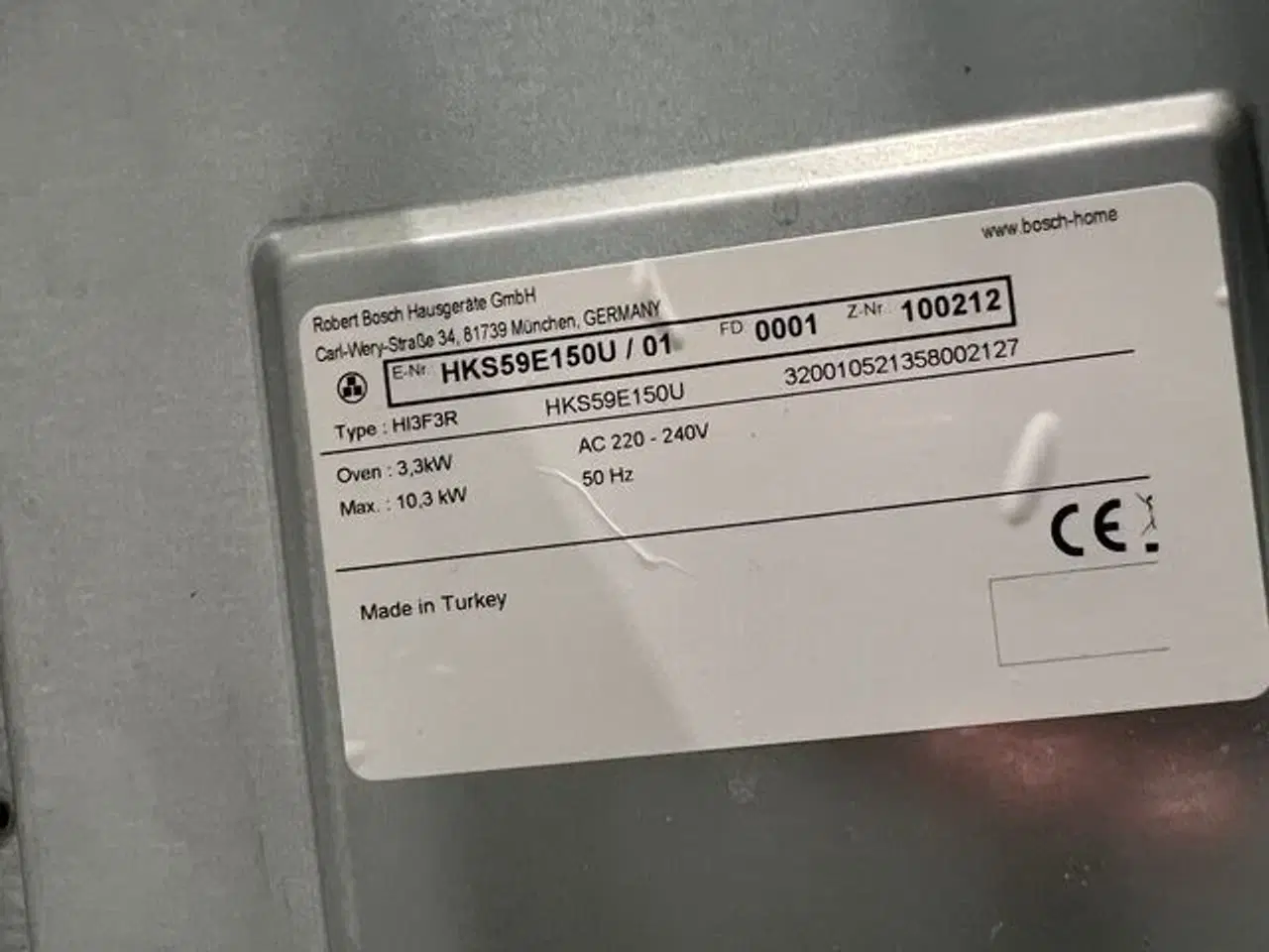 Billede 3 - Keramisk komfur BOSCH