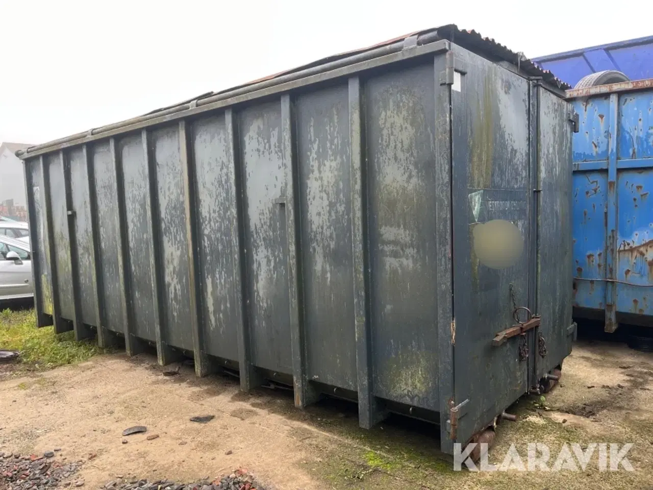 Billede 3 - Container til wirehejs med hydraulisk top