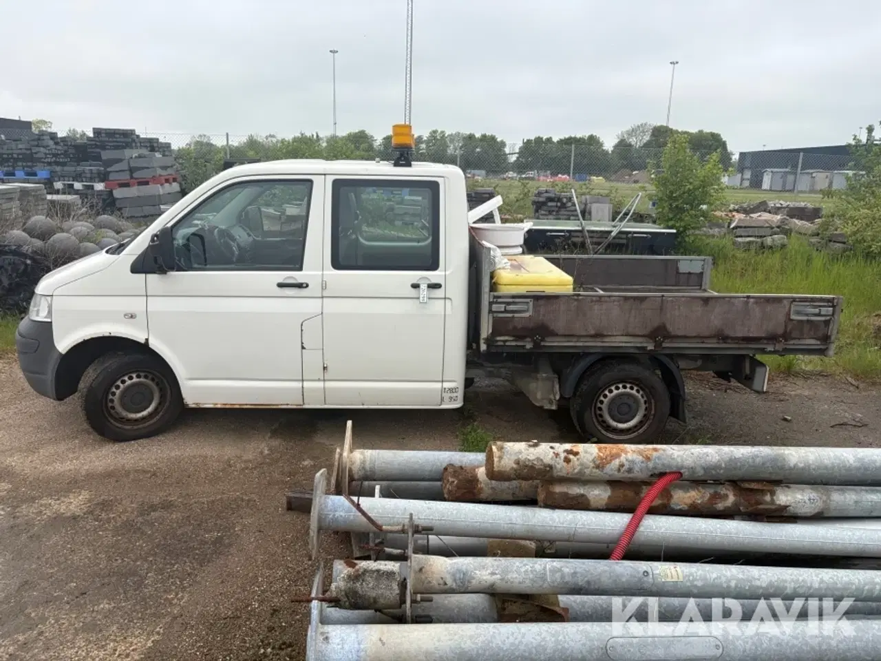 Billede 2 - Ladbil Volkswagen Transporter Dobbelt kabine 1,9 TDI