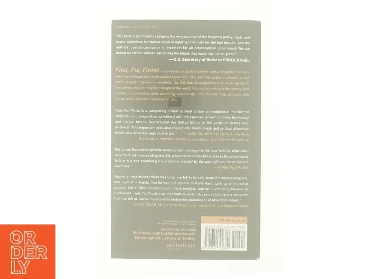 Billede 3 - Find Fix Finish : Inside the Counterterrorism Campaigns That Killed Bin Laden and Devastated Al-Qaeda (Paperback) af Aki Peritz (Bog)