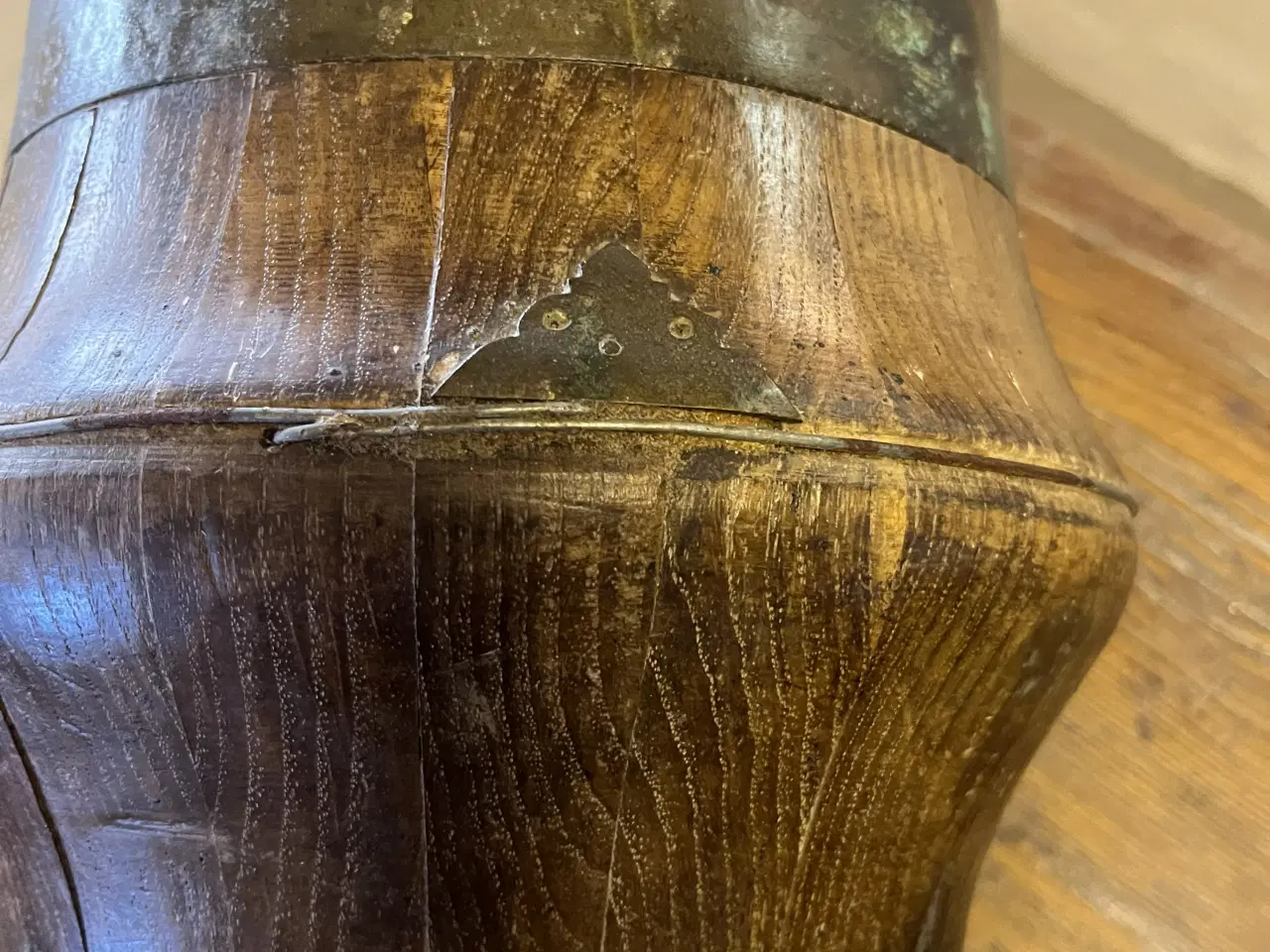 Billede 3 - Kina -antik trætønde ca. 150 år. gl.