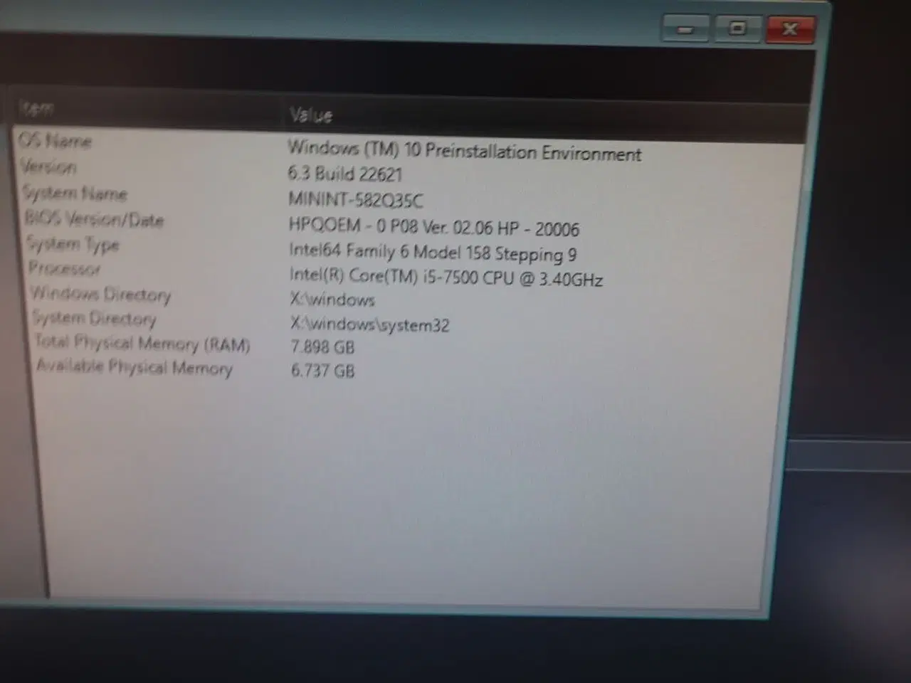 Billede 5 - Skærm 22" m. tastatur HP L2208w (PC medfølger ikke)