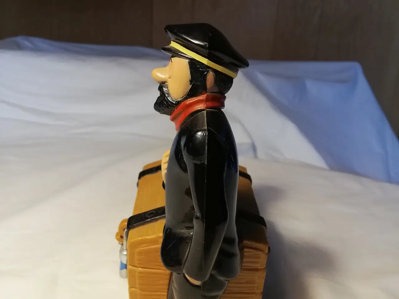 Billede 3 - Tin Tin sparebøsse med nøgle