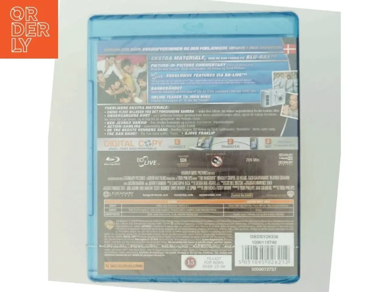 Billede 3 - Hangover  - Tømmermænd I Vegas [blu-ray] med Bradley Cooper (DVD)