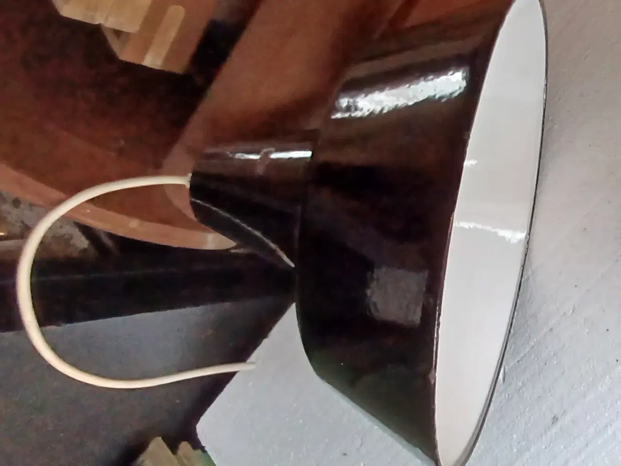 Billede 4 - Værkstedlampe, retro.