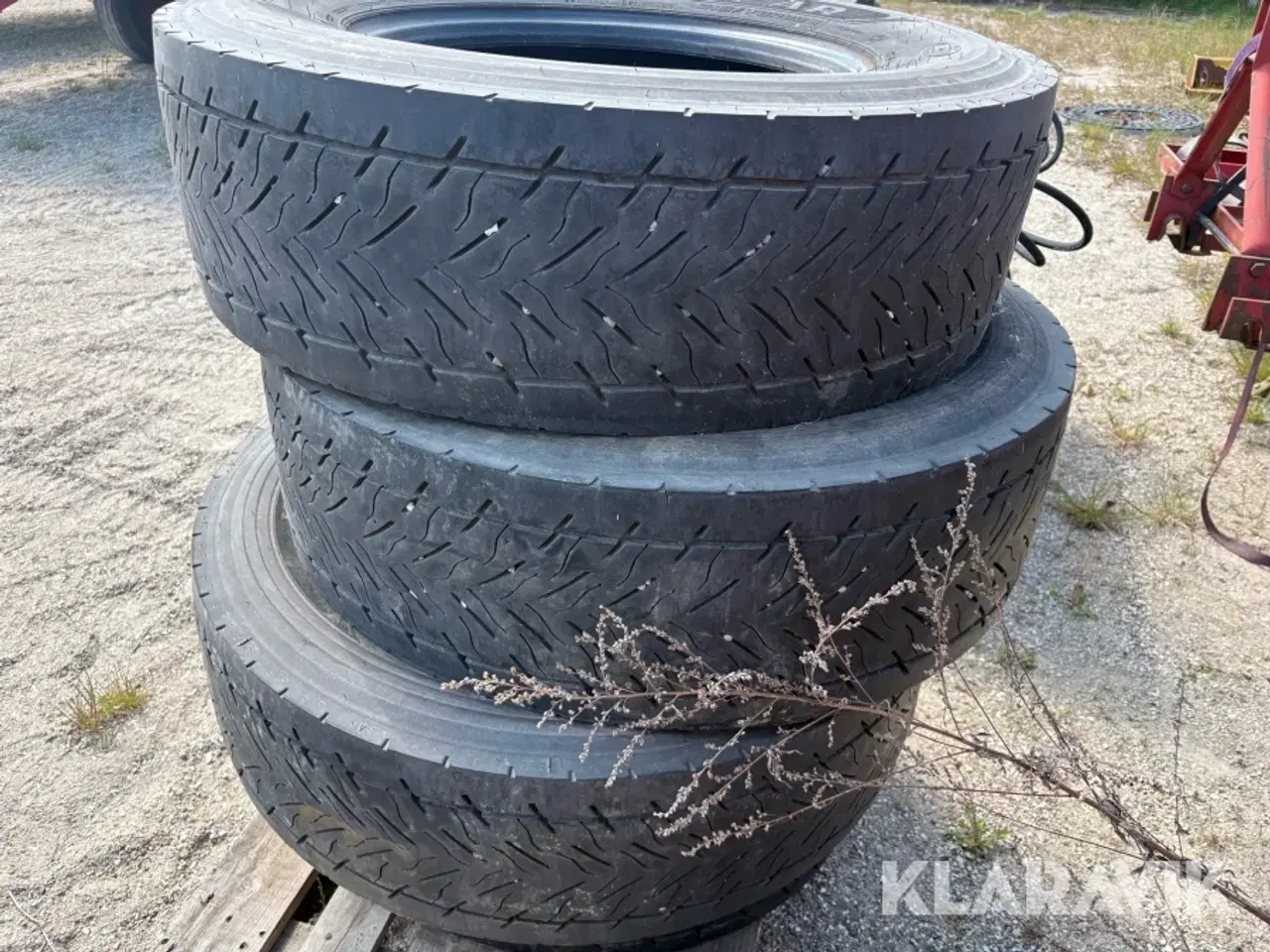 Billede 4 - Lastbil dæk Goodyear 315/70 R22.5 4 styk