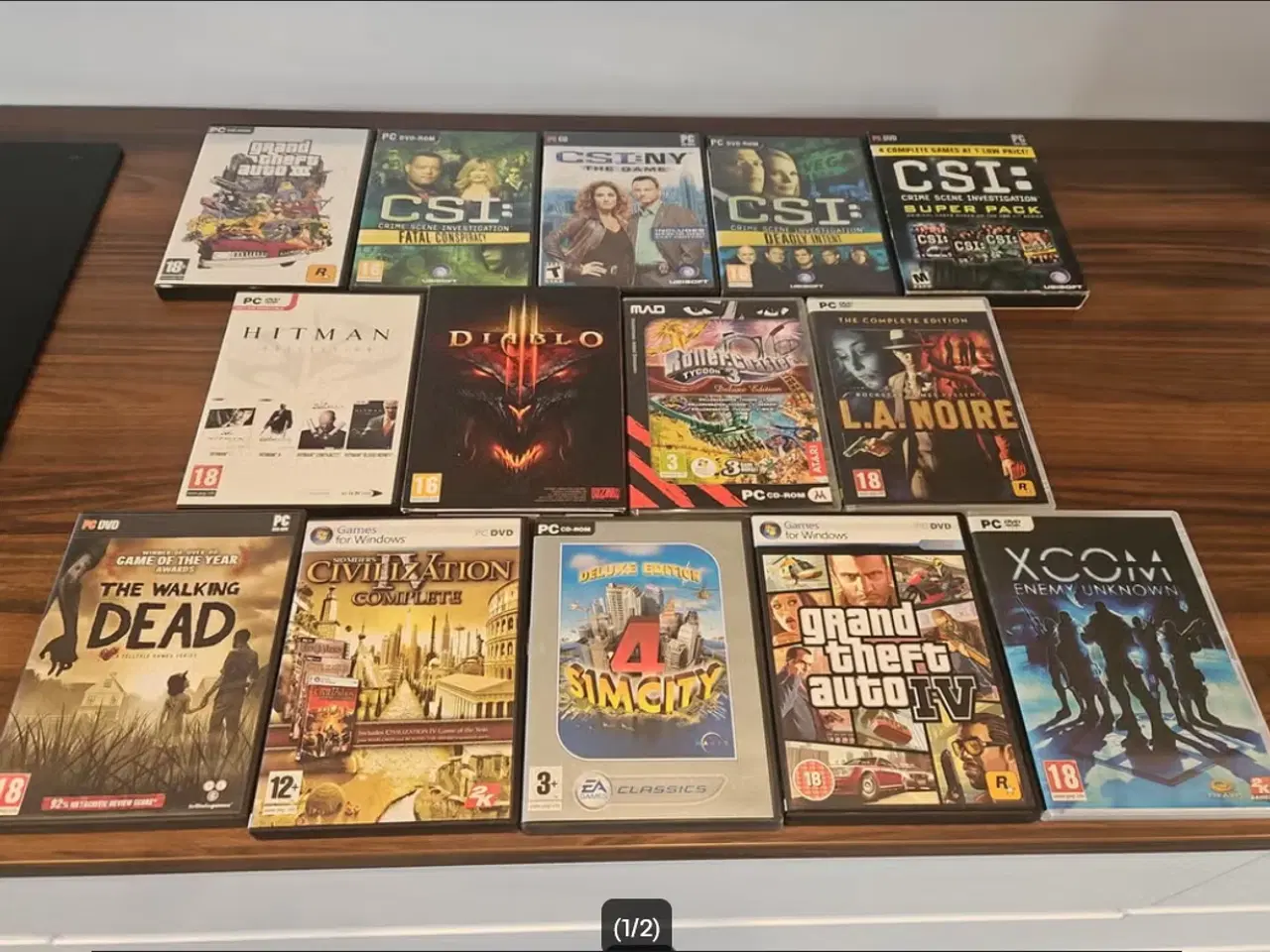 Billede 1 - PC spil, frit valg, 18 kr/stk
