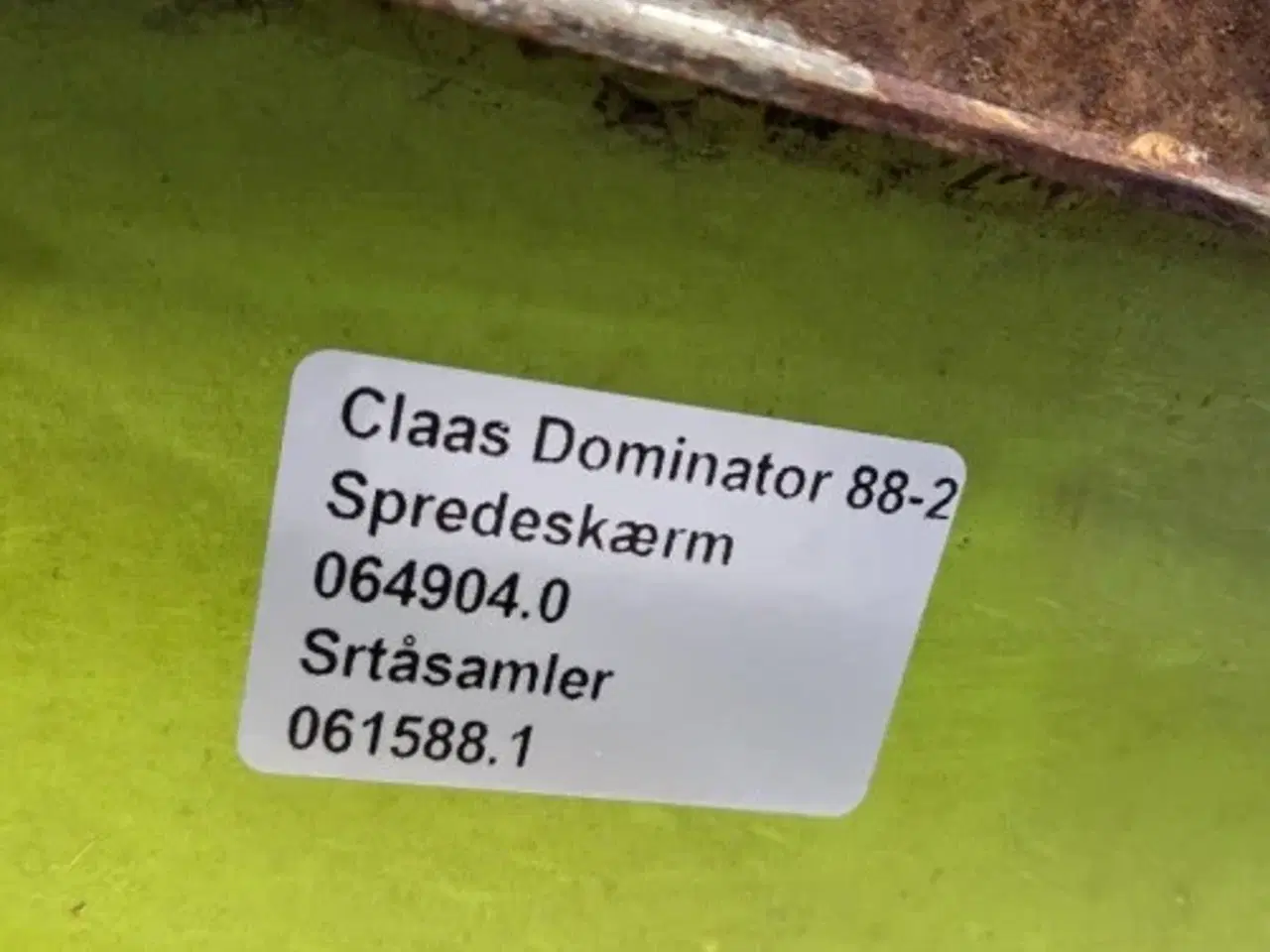 Billede 20 - Claas Dominator 88 Spredeskærm 0649040