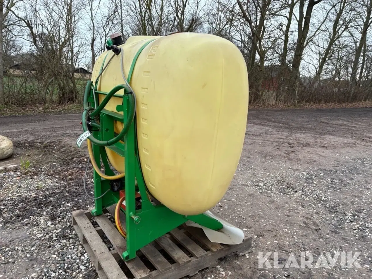 Billede 7 - Front tank med lys og elpumpe 850 liter