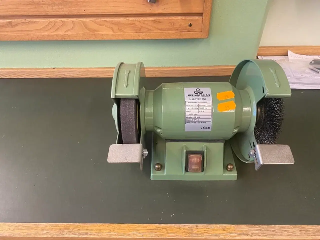 Billede 1 - Bænksliber KEF-MOTOR 851101001