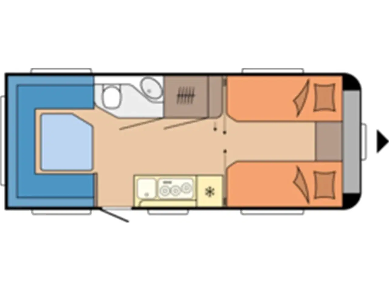Billede 2 - 2024 - Hobby Maxia 585 UL   Prisen er inkl. klargøring, gastest, fugttest, syn og nummerplade.