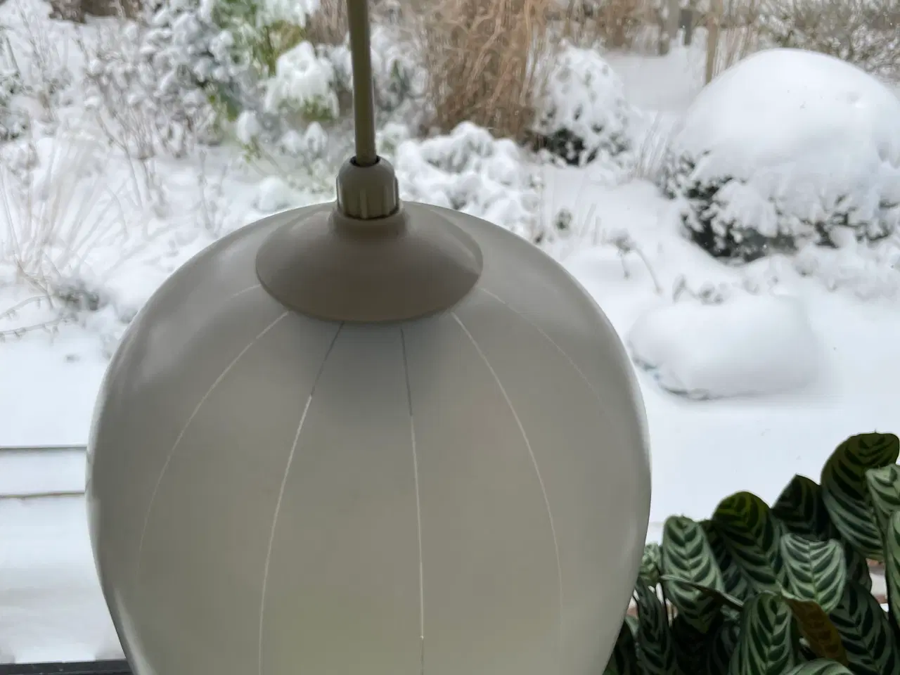 Billede 4 - Lampe/pendel glas 50’erne eller 60’erne