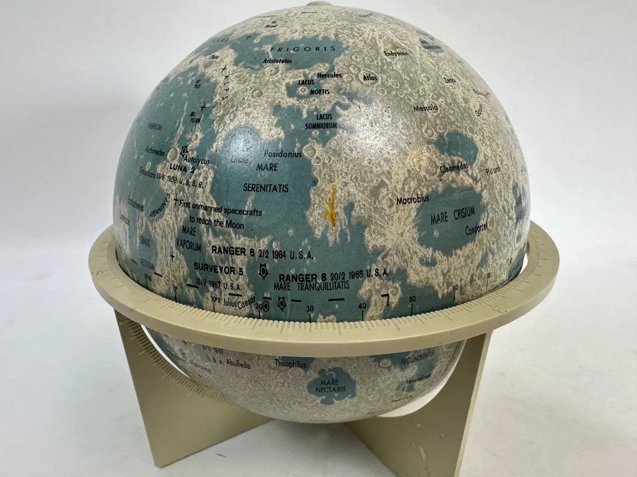Billede 7 - Retro 'Måne' globus fra Scan Globe