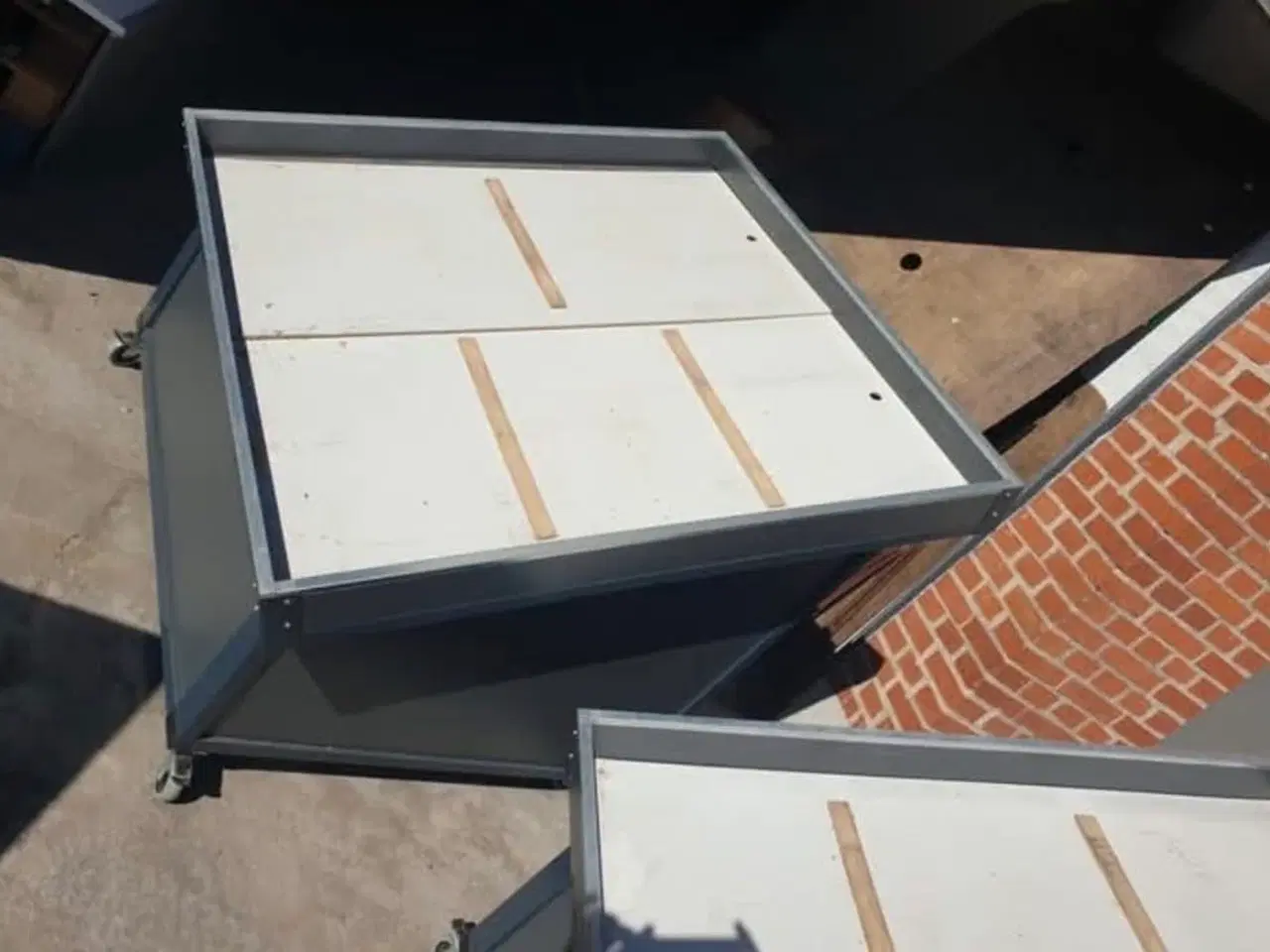 Billede 3 - Frugt og grøntsager stativ med hjul