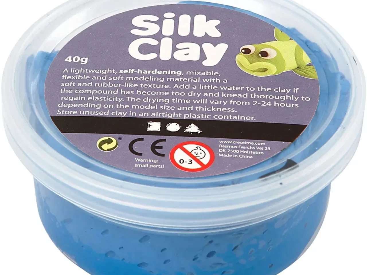 Billede 1 - Silk Clay®, blå, 40g/ 1 ds.
