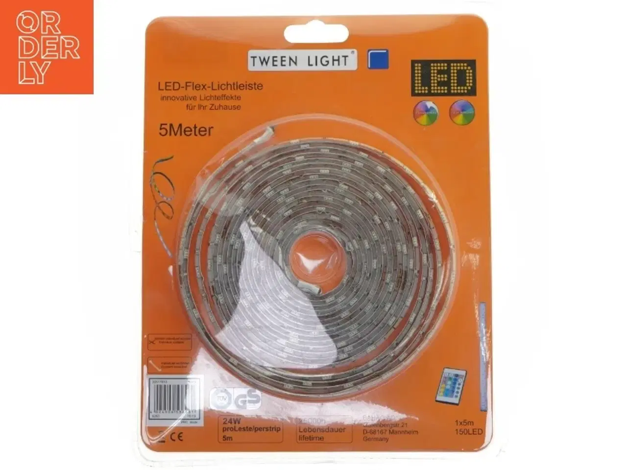 Billede 1 - Farveskiftende LED-lysbånd, 5 m fra Tween Light (str. 5 m)