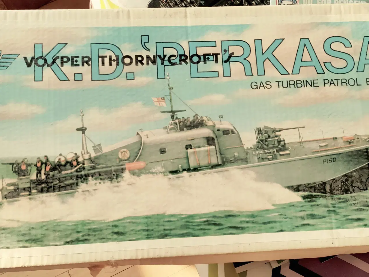 Billede 7 - Træskib k.d.perkasa torpedobåde