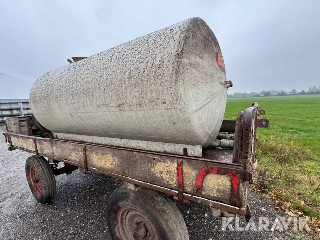 Billede 4 - Vandvogn med glasfibertank