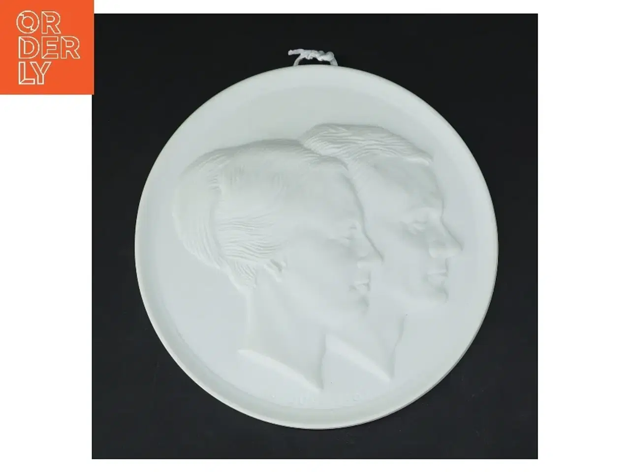 Billede 1 - Vægmedaljon Royal Copenhagen fra Royal Copenhagen (str. Ø 15 cm)