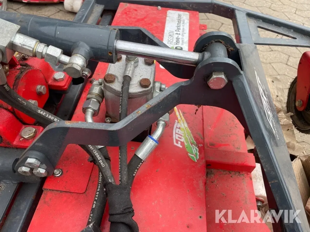 Billede 12 - Hydraulisk tip skærebord Fort