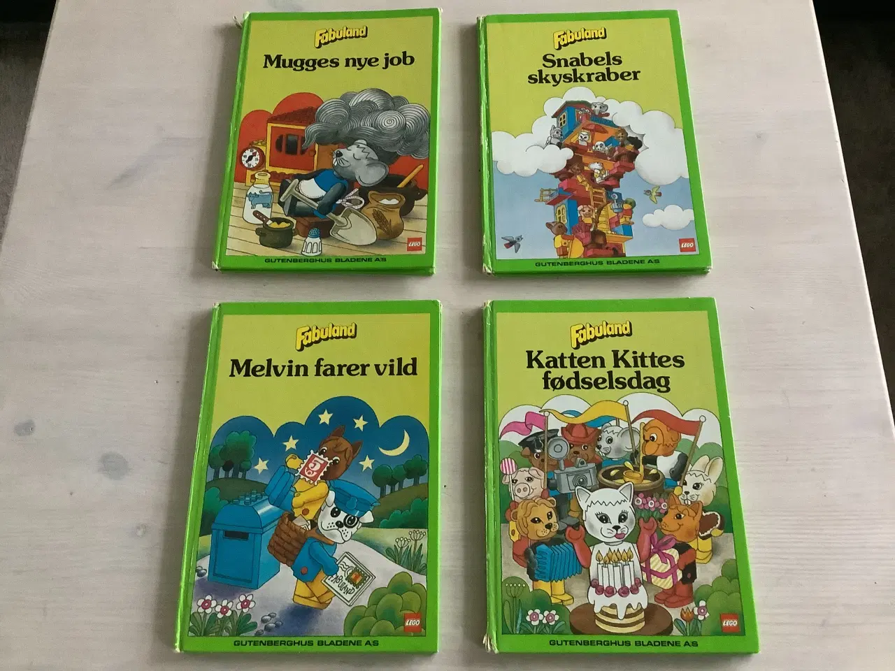 Billede 1 - Fabuland børnebøger Mugges nye job og 3 mere