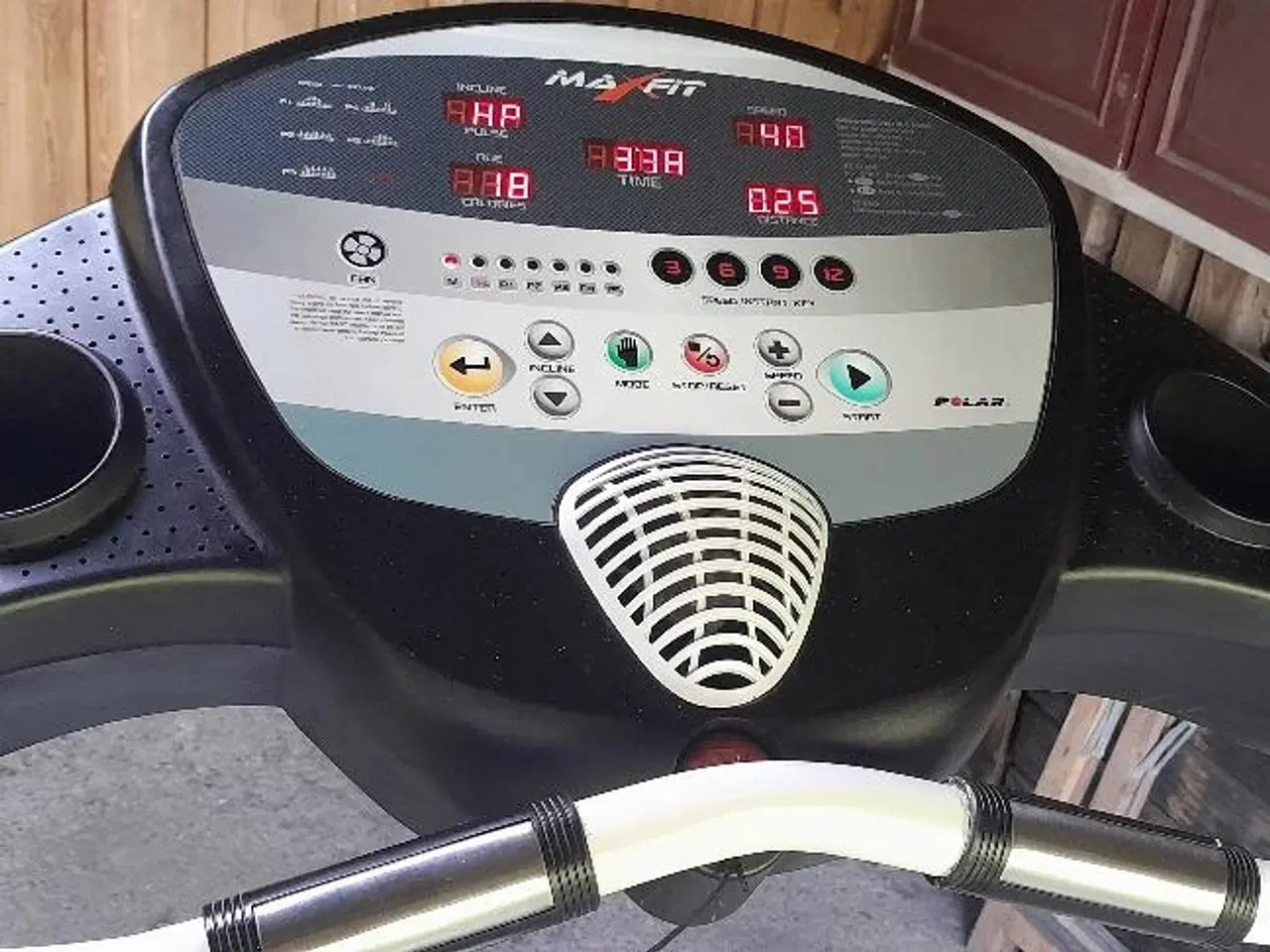 Billede 1 - MAXFIT T-02 sammenklappeligt løbebånd.