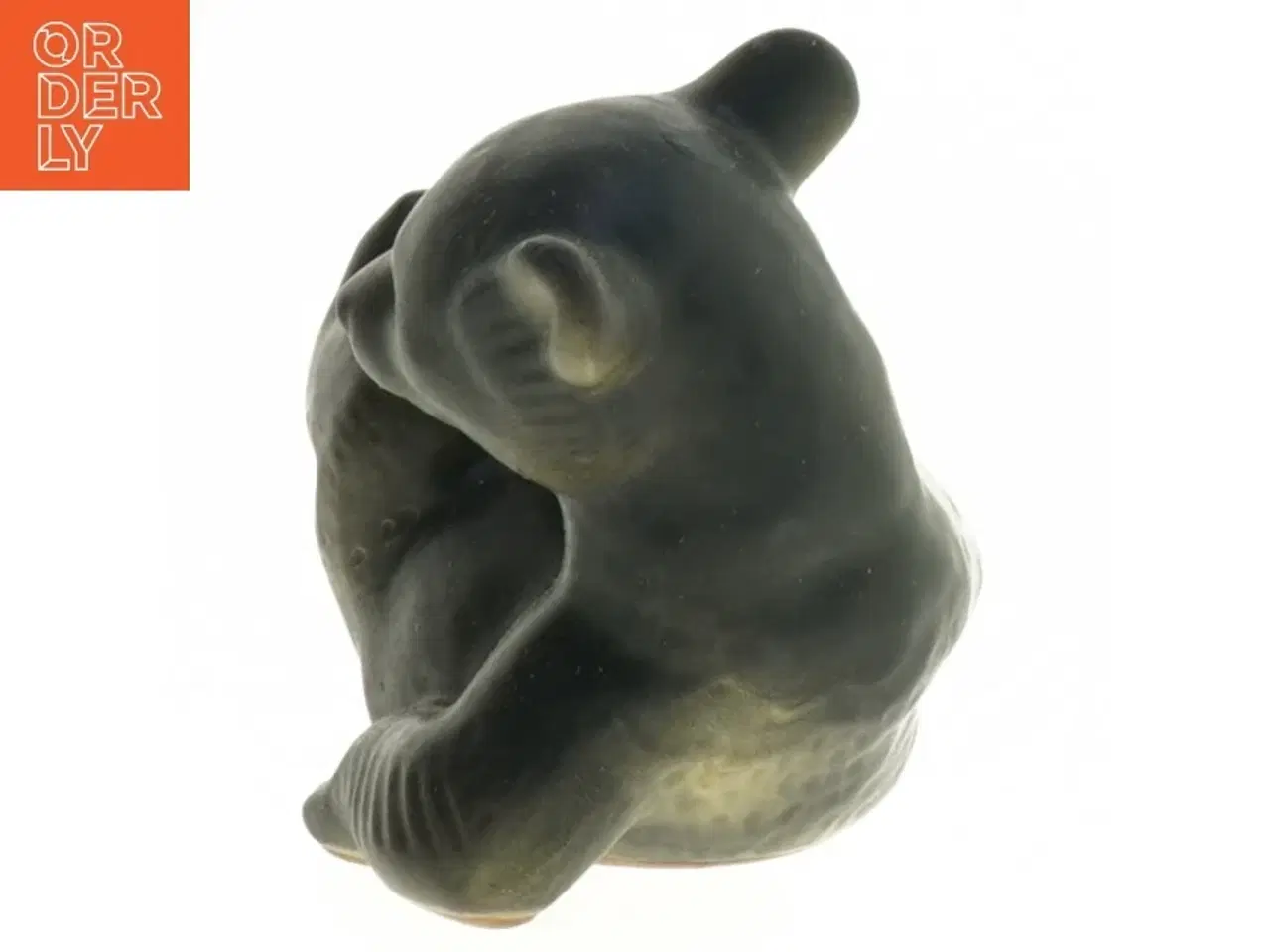 Billede 2 - Keramisk bjørnefigur fra junghus (str. 12 cm)