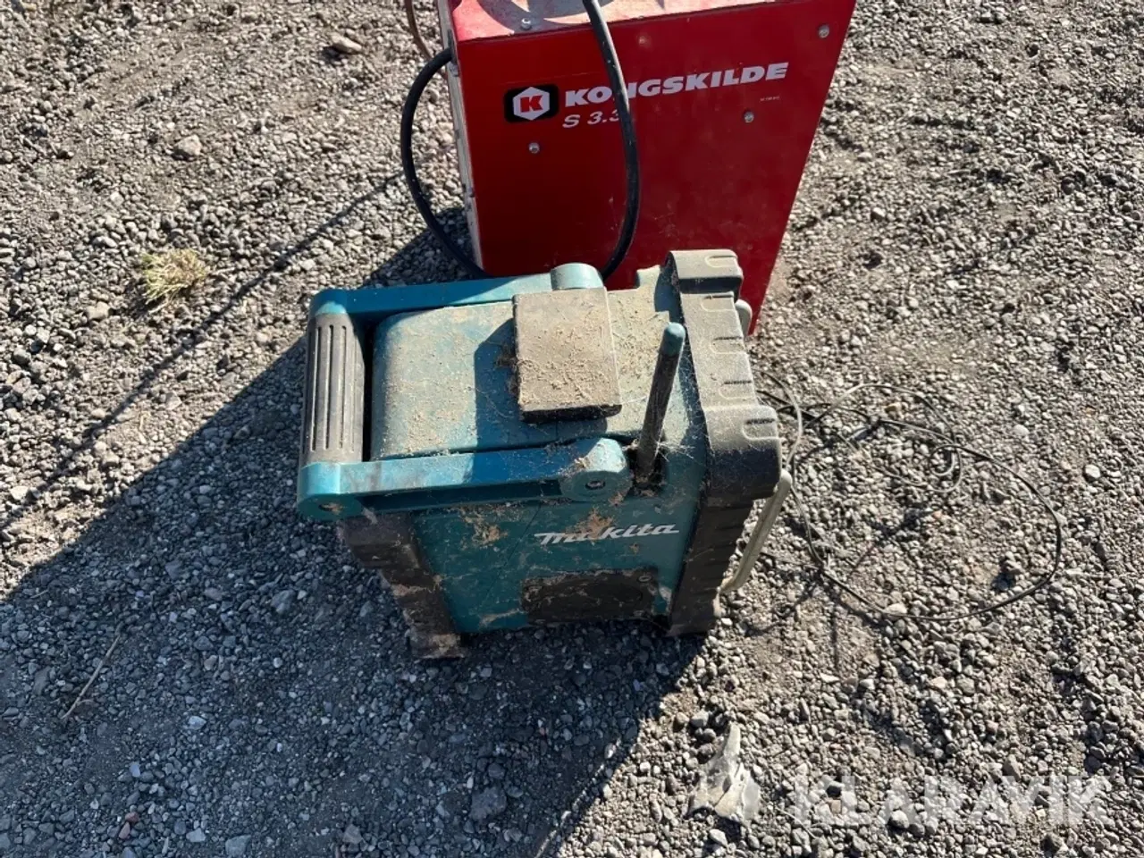 Billede 3 - Varmeblæser Kongskilde & Makita radio