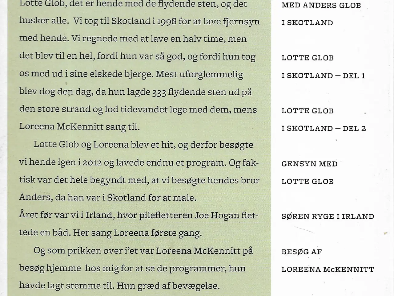 Billede 2 - Skotland - Gensyn med Lotte Glob